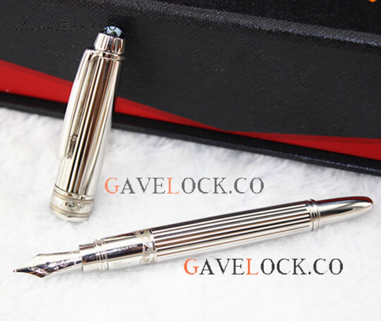 Montblanc Meisterstuck Classic 163 Mini Silver Fountain Pen Fake